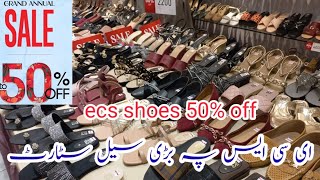 ecs shoes grand annual sale 50  ecs shoes collection [upl. by Natsrik484]