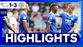 Highlights  Derby County 1 Leicester City 3  Pre Season 2022 [upl. by Moulton]