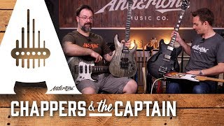 Schecter Guitars  New For 2017 amp We Love Em  Chappers amp The Captain [upl. by Ahtibat]