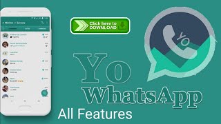 yowhatsapp latest version features 2021  gb whatsapp settings in hindi  gb whatsapp hidden feature [upl. by Earahc]