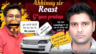 Abhinay Sir Roast Gagan Pratap on CGL Scam Controversytrending cgl ssccgl viralvideo [upl. by Knuth]