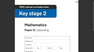 2022 Year 6 SATs Reasoning Paper 2 Walkthrough Guide  Mr Wall [upl. by Corsiglia609]