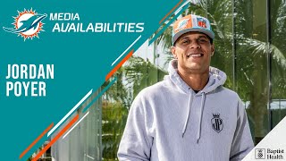 Jordan Poyer meets with the media  Miami Dolphins [upl. by Campbell]