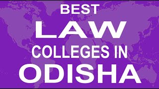 Law Colleges and Courses in Odisha [upl. by Drisko]