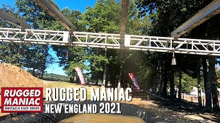 Rugged Maniac 2021 All Obstacles [upl. by Suirtemid]