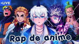 PRIMEIRA VEZ OUVINDO RAP DE ANIME [upl. by Seugirdor495]