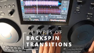 Four types of DJ Backspin Transitions [upl. by Carmina]