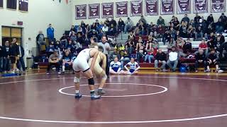 2 Joe Kelly West Liberty vs 1 Kaleb Krall Wapsie Valley [upl. by Jesh]