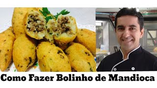 Bolinho de Mandioca Crocante [upl. by Elletnuahs]