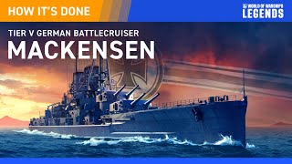 World of Warships Legends — How Its Done  Mackensen [upl. by Aiciles]