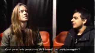 Interview With Bill Steer CARCASS 2013 Sub Ita  Heavy Demons Radio Show [upl. by Ynohtnad270]