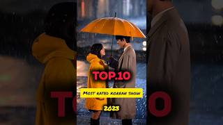 Top10 most rated korean show 🥰shorts shortsfeed kdrama explore [upl. by Helgeson]