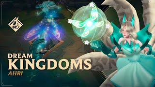 🔮 Dream Kingdoms Ahri 🔮   4 Extra Chromas  ​​​🔮 RuneForge—LoL Custom Skins [upl. by Ronny766]