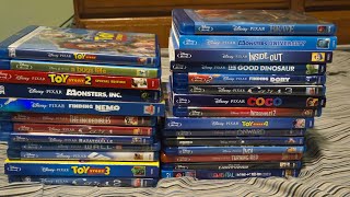 My Pixar Bluray collection 2024 edition [upl. by Oniram997]