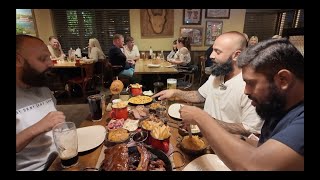 Hickorys Smoke House BBQ  Food Vlog [upl. by Trillbee906]