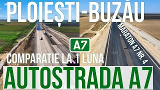 AUTOSTRADA A7 PloiestiBuzau  Loturi 1 2 si 3  Comparatie stadiu lucrari 070807092024 [upl. by Vokay890]