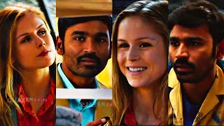 DHANUSH  HOLLYWOOD MOVIE  LOVE STORY  SCENE  By JAVENEditz [upl. by Aihtnyc]