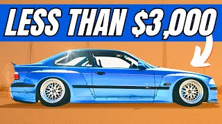 10 BEST CARS YOU CAN BUY UNDER 3K in 2025 [upl. by Felty]