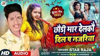 Chhaudi Mar Delkau Dil Par Najariya  Star Raja  छौड़ी मार देलकौ दिल पर नजरिया  viralvideo 2024 [upl. by Llacam464]