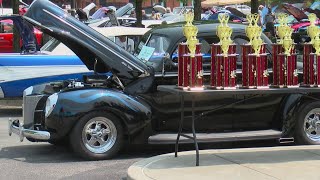 Fathers Day car show raises money for Railroaders Memorial Museum [upl. by Sielen695]