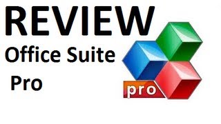 Application Review Office Suite Pro 6 Android [upl. by Petronilla]