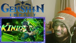 Genshin Impact Kinich  Fiery Pursuit  Character Trailer reaction [upl. by Harewood215]