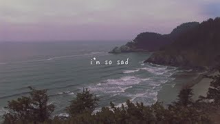 gnash  im so sad official lyric video [upl. by Behlke79]