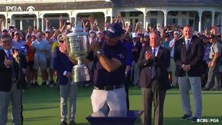 Phil Mickelson wins the pga championship 2021 final hole and winning putt [upl. by Sim828]