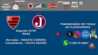 🔴 OESTE 0 x 1 JUVENTUS  COPA PAULISTA  RODADA 3 [upl. by Liagabba]