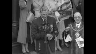 1956 Manchester City victory parade [upl. by Audrye]