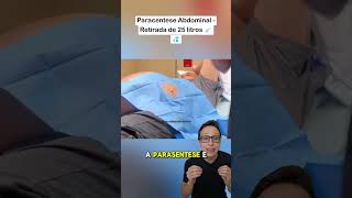 25 Litros de Ascite 😱💉 medicina medico enfermagem tecnicodeenfermagem saude barriga dágua [upl. by Analise978]