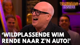 René vertelt over wildplassende Wim Kieft Hij rende terug naar de auto  VANDAAG INSIDE [upl. by Ackerman303]