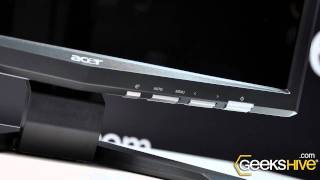 Monitor Acer X163WL 16quot widescreen  Review by wwwgeekshivecom Español [upl. by Urson]