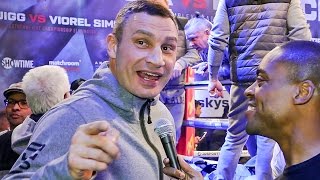 EXCLUSIVE Vitali Klitschko on ANTHONY JOSHUA vs WLADIMIR KLITSCHKO FIGHT [upl. by Eizeerb]