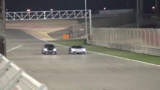 EKanooRacings R34 ZTune vs Aventador [upl. by Orfield223]