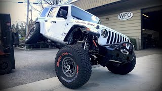 WFOs Jeep JL Custom Long Arm build on 40s for Starwood Motors [upl. by Artair982]