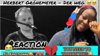 Emotional 😭 🖤  Herbert Grönemeyer  Der Weg Live  Mensch Tour GelsenkirchenSubtitle REACTION [upl. by Rimidalb]