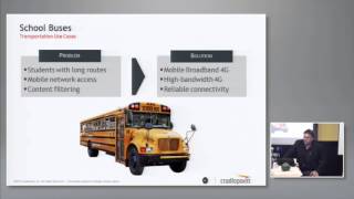 Cradlepoint Use Cases for 4GLTE in M2M and Transportation [upl. by Dygal]