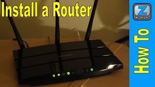 How to Install and Setup a Router TPLink TDW8970 [upl. by Nuawaj322]