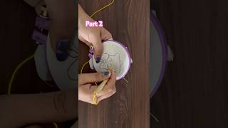 Punch Needle Tutorial for Beginners shorts punchneedle wittyclub [upl. by Naid]