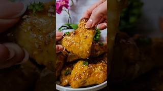 🍗 Baked chicken wings in the perfect marinade chicken shorts chickenwings [upl. by Abbotsun]