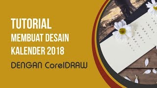 Tutorial membuat Desain Kalender 2021 dengan CorelDraw  Seputar Kuliah [upl. by Truitt]