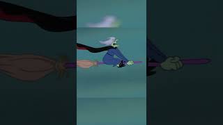 Flying With The Witch  Tom and Jerry  shorts kids cartoons halloween [upl. by Gratia832]