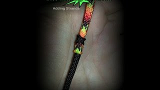 How to Fuse paracord The quotManny Methodquot adding to existing work [upl. by Sillyrama]