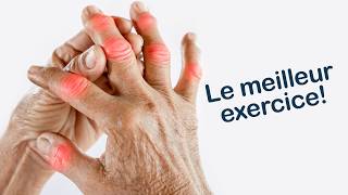 Arthrite aux doigts le MEILLEUR exercice de mobilité flexion [upl. by Felita]