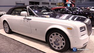 2018 Rolls Royce Phantom Drophead Coupe  Exterior and Interior Walkaround  2018 Chicago Auto Show [upl. by Anileve]