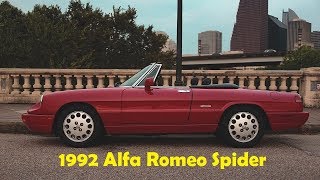 Look At This 1992 Alfa Romeo Spider Veloce [upl. by Gilboa]