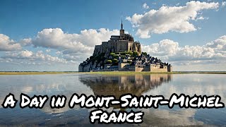 A Day in Stunning MontSaintMichel in France france normandy stmichaelchurch [upl. by Tereb712]