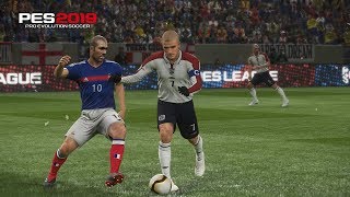 PES 2019 ALL IN TOUCH ZIDANE VS ENGLAND EURO 2004 [upl. by Rafaelle758]