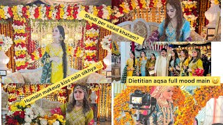 Dietitian aqsa ki mehndi Mairy bachpan ka khwab  Dietitian komal [upl. by Neomah182]